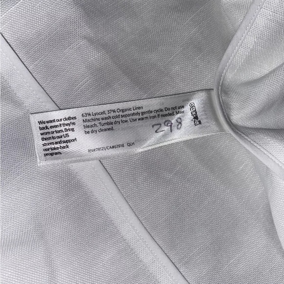 Eileen Fisher  slub linen blazer size Large NWT $299 - Picture 4 of 9